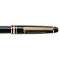 University of Tennessee Montblanc Meisterstück Classique Rollerball Pen in Gold - Image 2