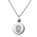 St. John's University Necklace with Charm in Sterling Silver - Image 1