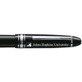 Johns Hopkins Montblanc Meisterstück LeGrand Rollerball Pen in Platinum - Image 2