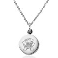 University of Maryland Necklace with Charm in Sterling Silver - Image 1