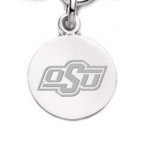 Oklahoma State University Sterling Silver Charm