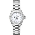 click to view Loyola Women's TAG Heuer Steel Aquaracer with MOP Diamond Dial - Image 2