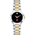 Nebraska Women's Movado Collection Two-Tone Watch with Black Dial - Image 2