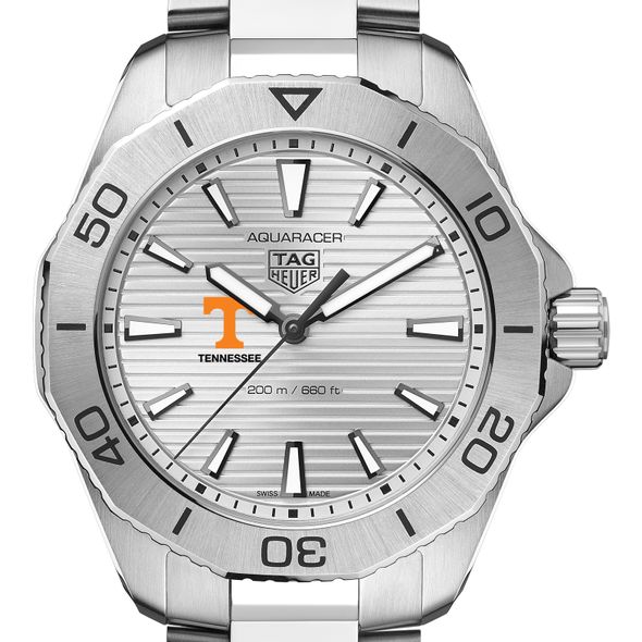 Tennessee Men's TAG Heuer Steel Aquaracer with Silver Dial - Image 1