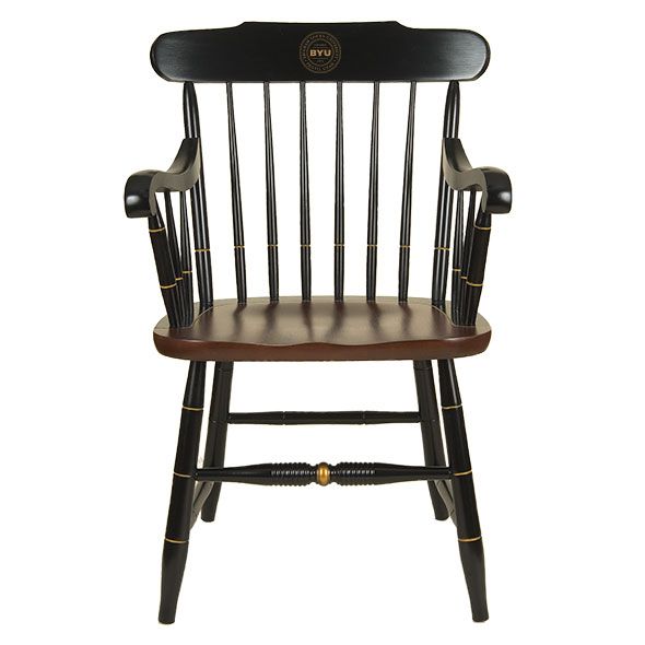 Brigham Young University Captain's Chair by Hitchcock
