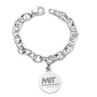 MIT Sloan Sterling Silver Charm Bracelet