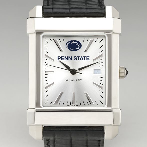 Penn State Men's Collegiate Watch with Leather Strap - Image 1