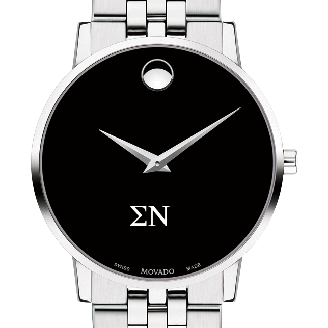 Sigma Nu Men's Movado Museum with Bracelet