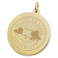 Michigan State 14K Gold Charm - Image 2