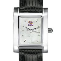 LSU Women's MOP Steel Quad with Leather Strap