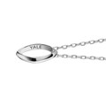 Yale University Monica Rich Kosann Poesy Ring Necklace in Silver - Image 3