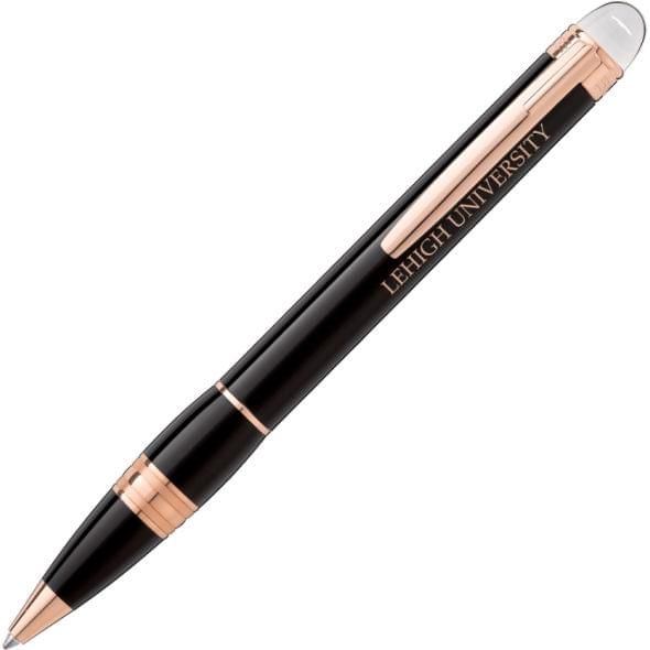 Lehigh University Montblanc StarWalker Ballpoint Pen in Red Gold