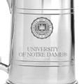 click to view Notre Dame Pewter Stein - Image 2