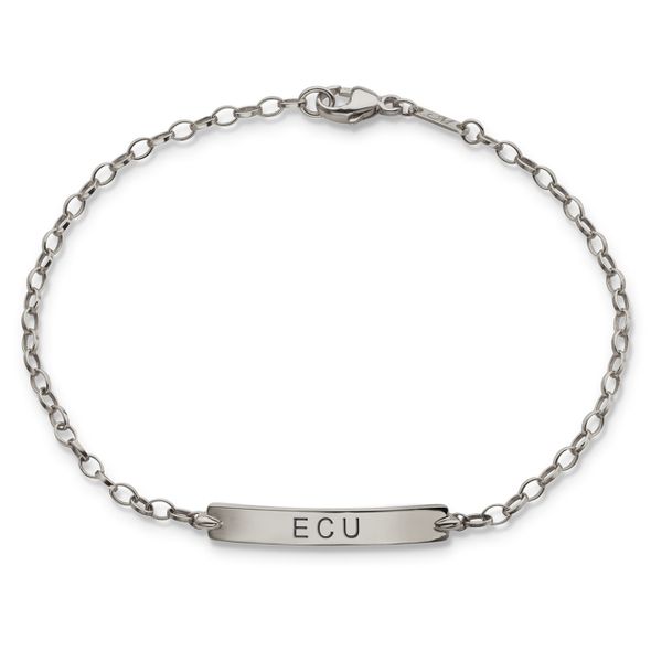 ECU Monica Rich Kosann Petite Poesy Bracelet in Silver - Image 1