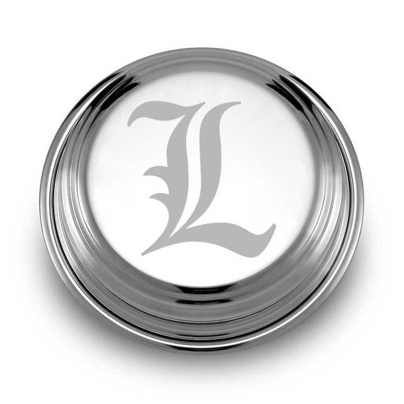 University of Louisville Pewter Paperweight - Image 1