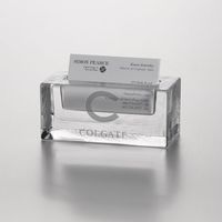Colgate Glass Business Cardholder by Simon Pearce