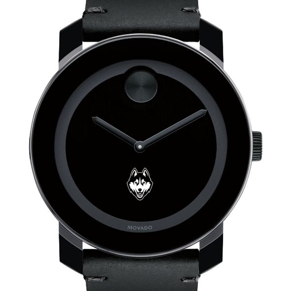 UConn Men's Movado BOLD with Leather Strap - Image 1