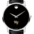 Wake Forest Men's Movado Museum with Leather Strap - Image 1