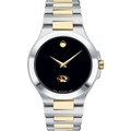 Missouri Men's Movado Collection Two-Tone Watch with Black Dial - Image 2