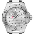 Alabama Men's TAG Heuer Steel Aquaracer with Silver Dial - Image 1