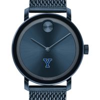 Yale Men's Movado Bold Blue with Mesh Bracelet