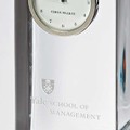 Yale SOM Tall Glass Desk Clock by Simon Pearce - Image 2