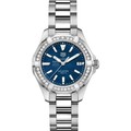 click to view Emory Goizueta Women's TAG Heuer 35mm Steel Aquaracer with Blue Dial - Image 2
