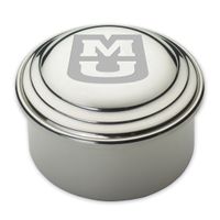 University of Missouri Pewter Keepsake Box
