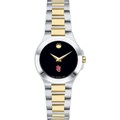 St. John's Women's Movado Collection Two-Tone Watch with Black Dial - Image 2