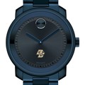 click to view Boston College Men's Movado BOLD Blue Ion with Bracelet - Image 1