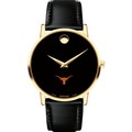 Texas Longhorns Men's Movado Gold Museum Classic Leather - Image 2