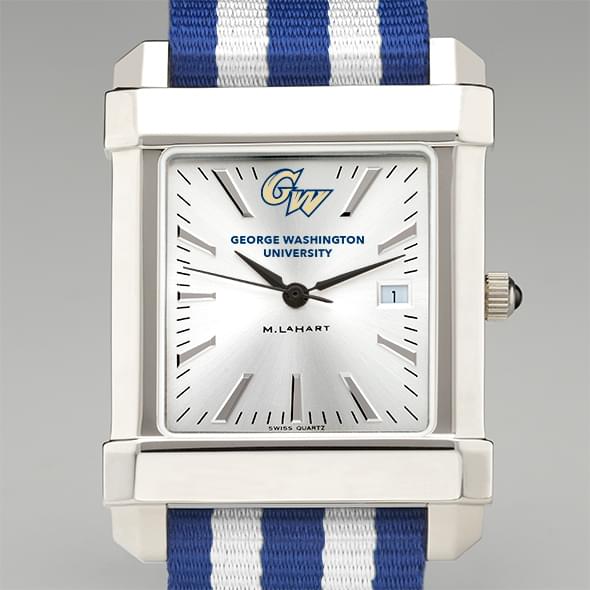 George Washington University Collegiate Watch with NATO Strap for Men