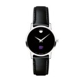 Kansas State Women's Movado Museum with Leather Strap - Image 2