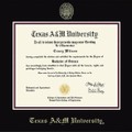 Texas A&M University Diploma Frame, the Fidelitas - Image 2