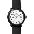George Mason University Shinola Watch, The Detrola 43mm White Dial at M.LaHart & Co. - Image 2