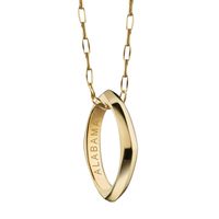Alabama Monica Rich Kosann Poesy Ring Necklace in Gold