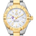 Holy Cross TAG Heuer Two-Tone Aquaracer for Women - Image 1