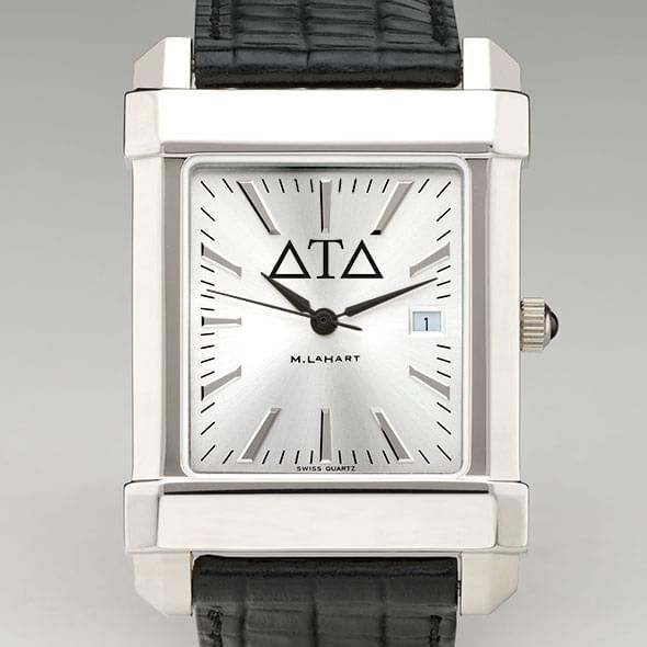 Delta Tau Delta Men's Collegiate Watch with Leather Strap - Image 1