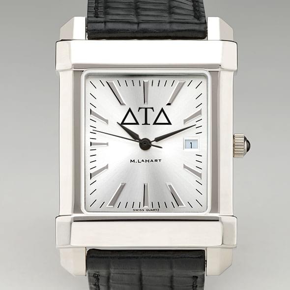 Delta Tau Delta Men's Collegiate Watch with Leather Strap