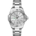George Mason Men's TAG Heuer Steel Aquaracer with Silver Dial - Image 2
