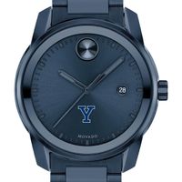 Yale University Men's Movado BOLD Blue Ion with Date Window