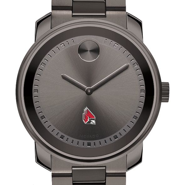 Ball State Men's Movado BOLD Gunmetal Grey - Image 1