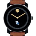 University of Kansas Men's Movado BOLD with Brown Leather Strap - Image 1