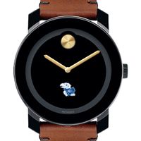 University of Kansas Men's Movado BOLD with Brown Leather Strap