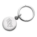 UCF Sterling Silver Insignia Key Ring - Image 1