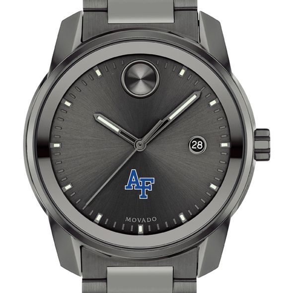 US Air Force Academy Men's Movado BOLD Gunmetal Grey with Date Window - Image 1