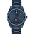 Rutgers University Men's Movado BOLD Blue Ion with Date Window - Image 2