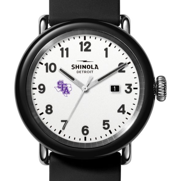 Stephen F. Austin State University Shinola Watch, The Detrola 43mm White Dial at M.LaHart & Co. - Image 1