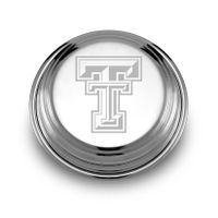 Texas Tech Pewter Paperweight