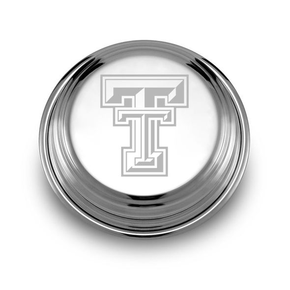 Texas Tech Pewter Paperweight - Image 1